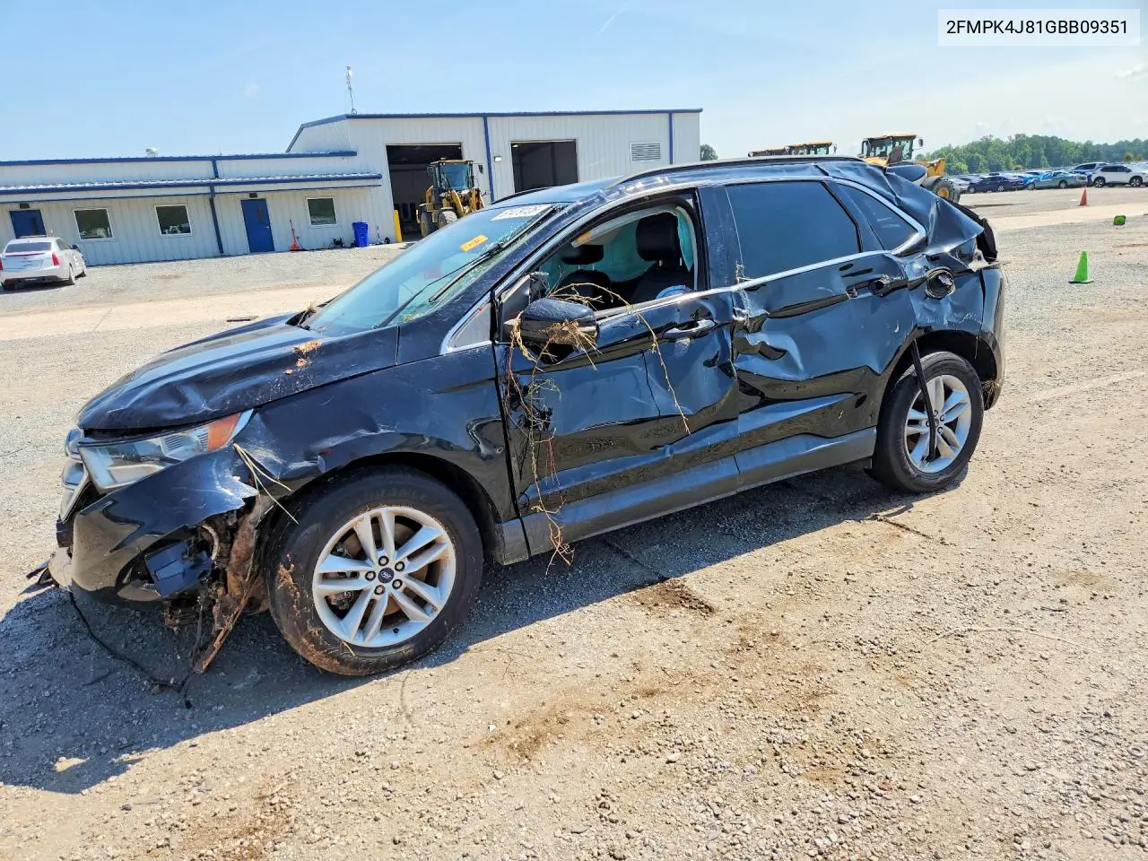 FORD EDGE 2016, VIN 2FMPK4J81GBB09351
