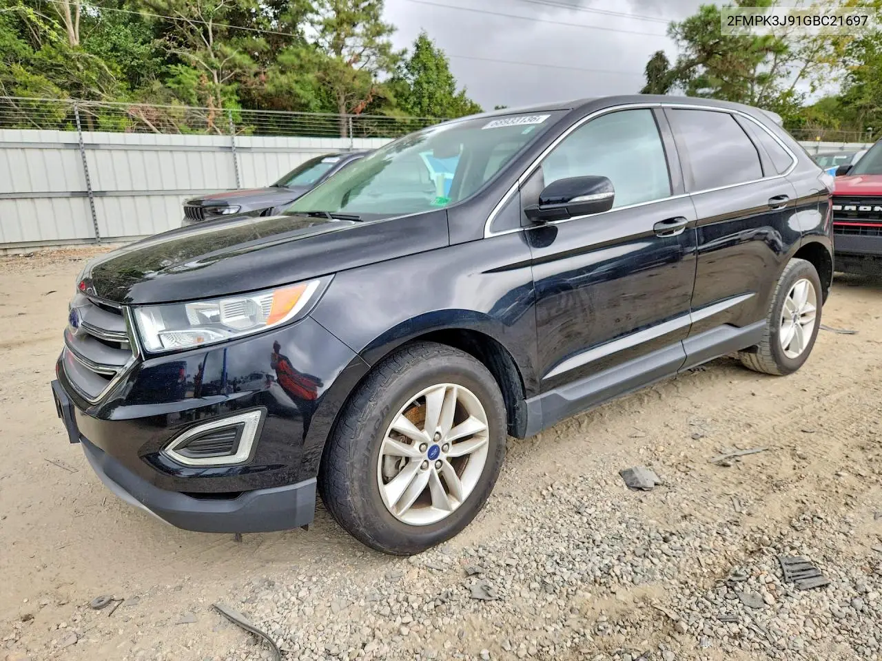 FORD EDGE 2016, VIN 2FMPK3J91GBC21697