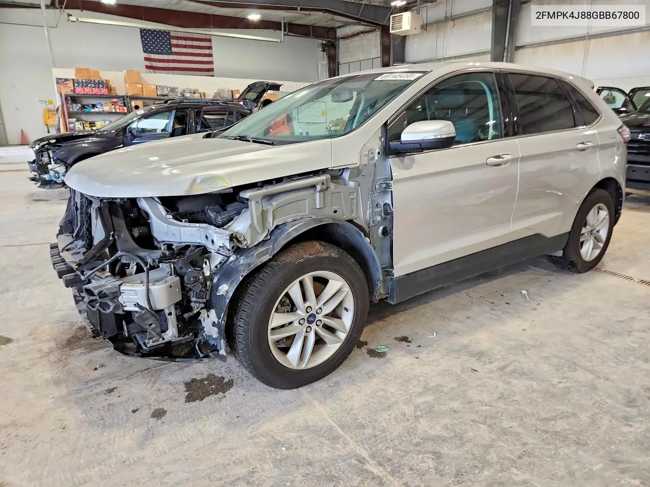 FORD EDGE 2016, VIN 2FMPK4J88GBB67800