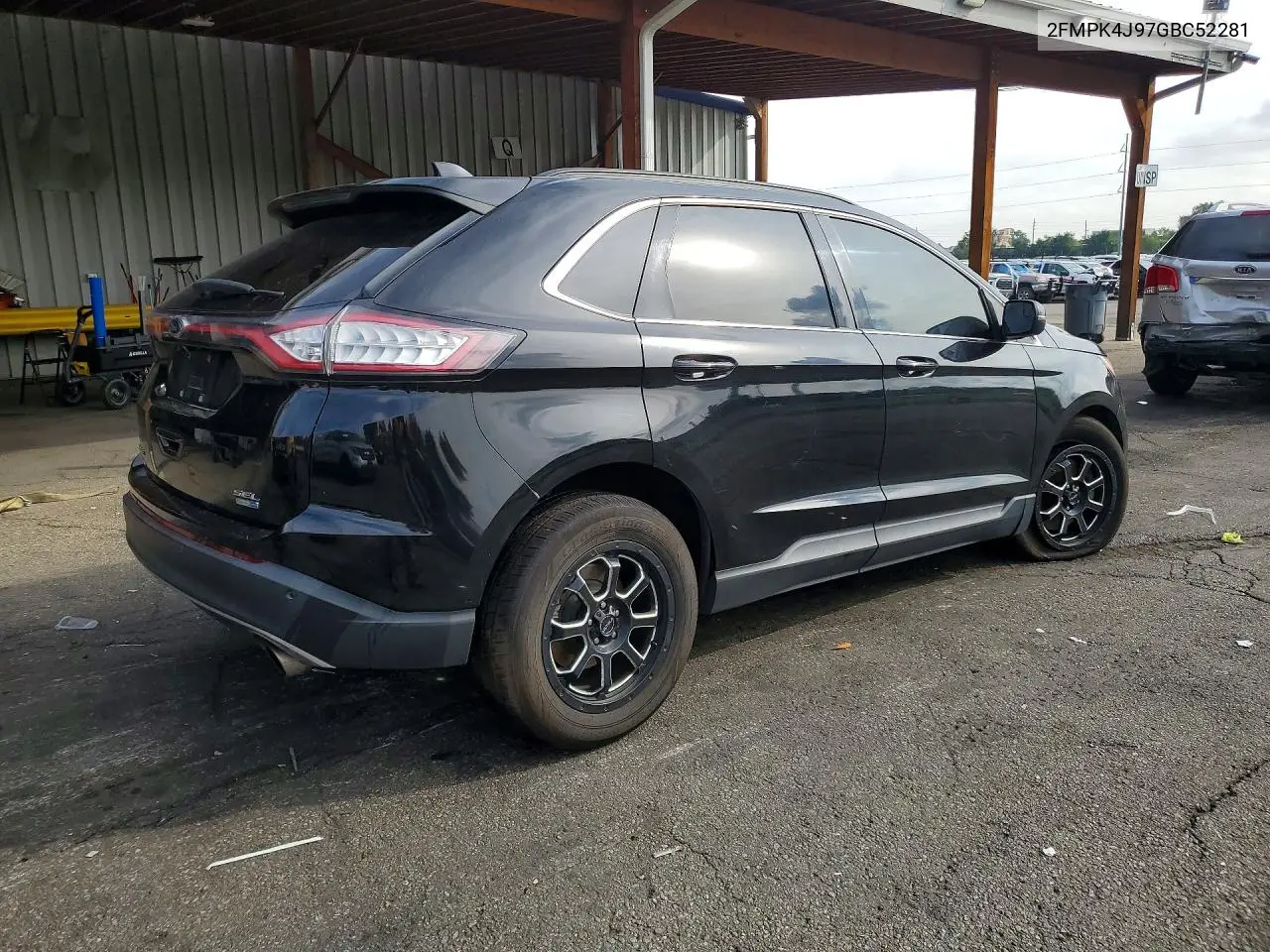 2016 FORD EDGE VIN 2FMPK4J97GBC52281 — фото 3