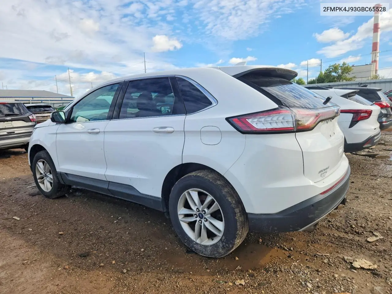 2016 FORD EDGE VIN 2FMPK4J93GBC65528 — фото 2