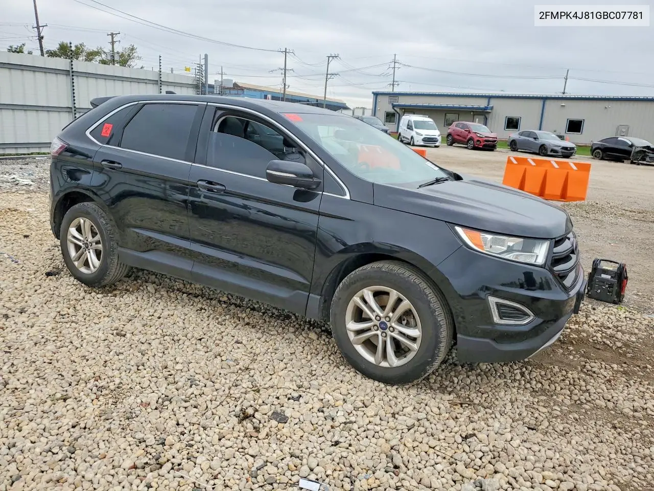 2016 FORD EDGE VIN 2FMPK4J81GBC07781 — фото 4