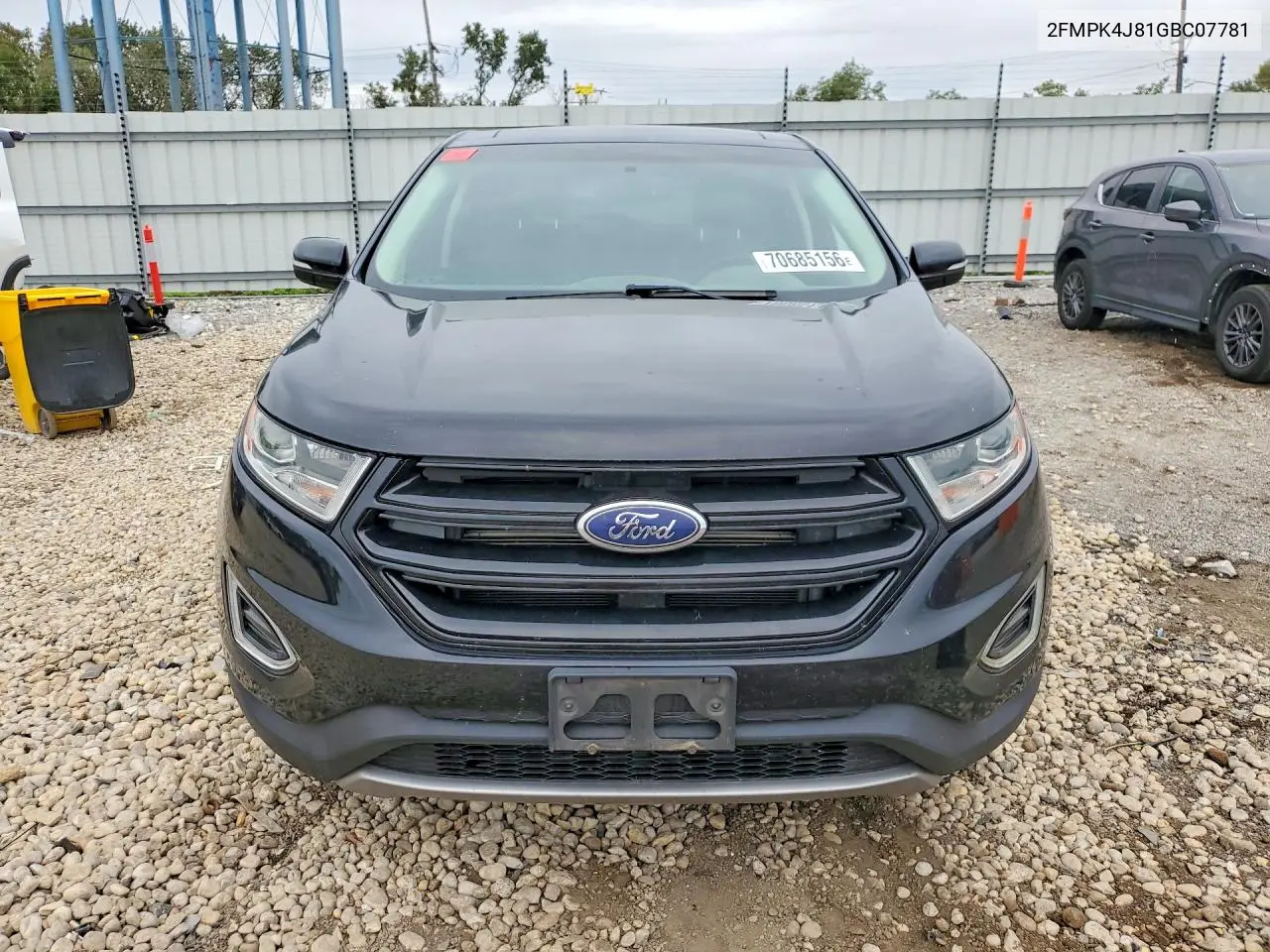 2016 FORD EDGE VIN 2FMPK4J81GBC07781 — фото 5