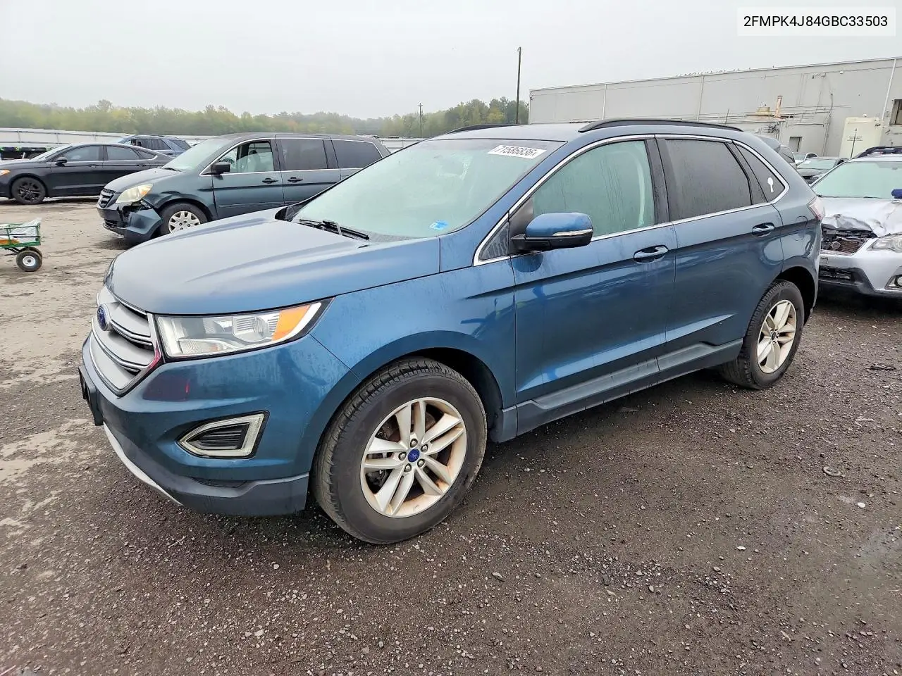 FORD EDGE 2016, VIN 2FMPK4J84GBC33503
