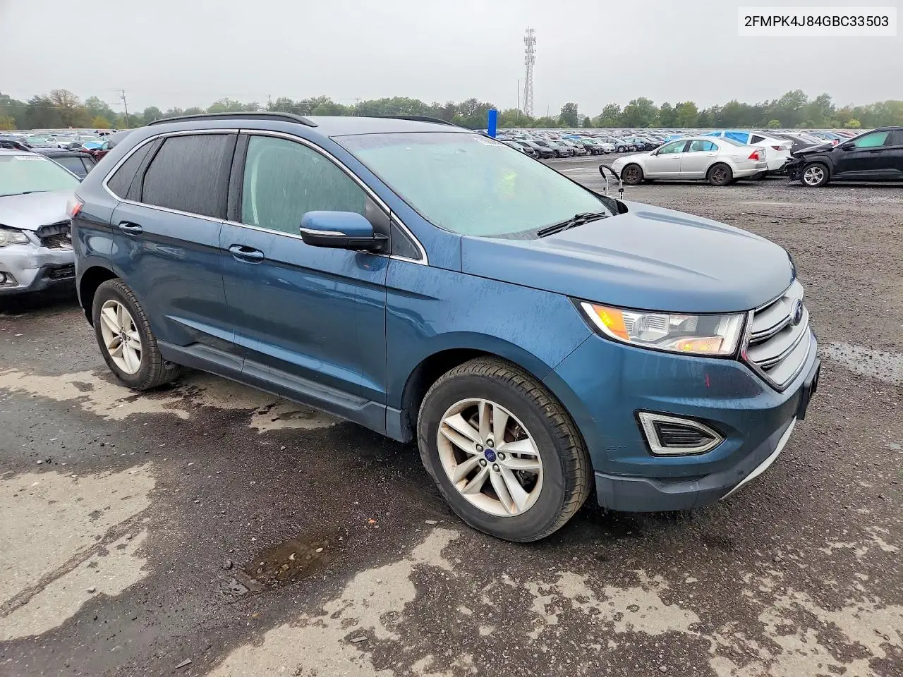 2016 FORD EDGE VIN 2FMPK4J84GBC33503 — фото 4