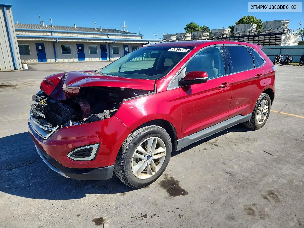 FORD EDGE 2016, VIN 2FMPK4J88GBB61821