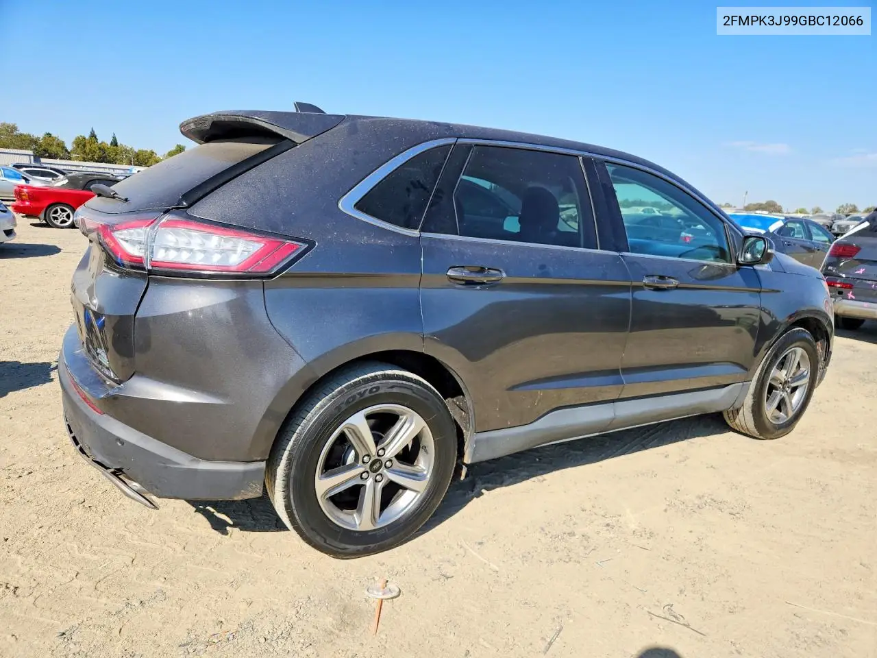 2016 FORD EDGE VIN 2FMPK3J99GBC12066 — фото 3