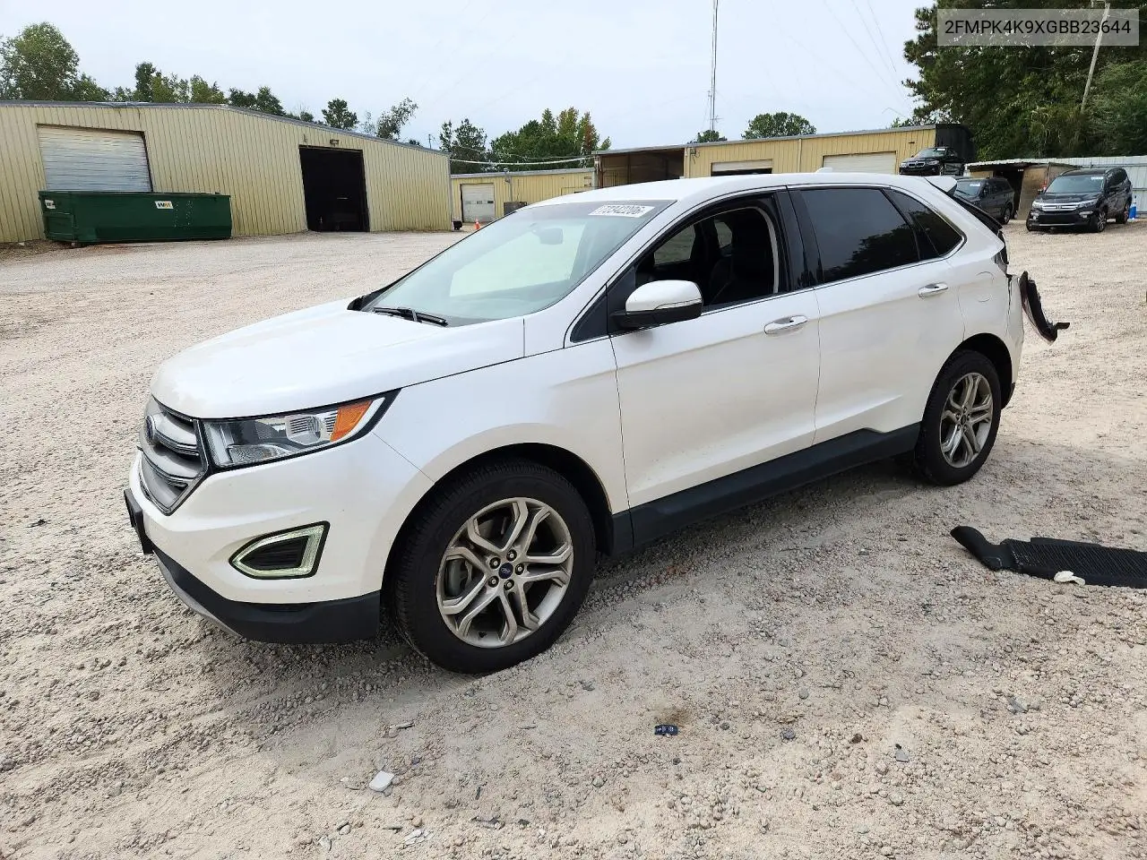 FORD EDGE 2016, VIN 2FMPK4K9XGBB23644