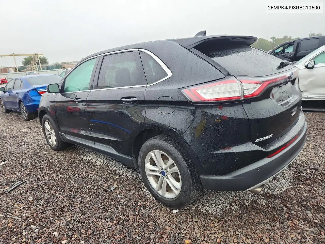2016 FORD EDGE VIN 2FMPK4J93GBC10500 — фото 2