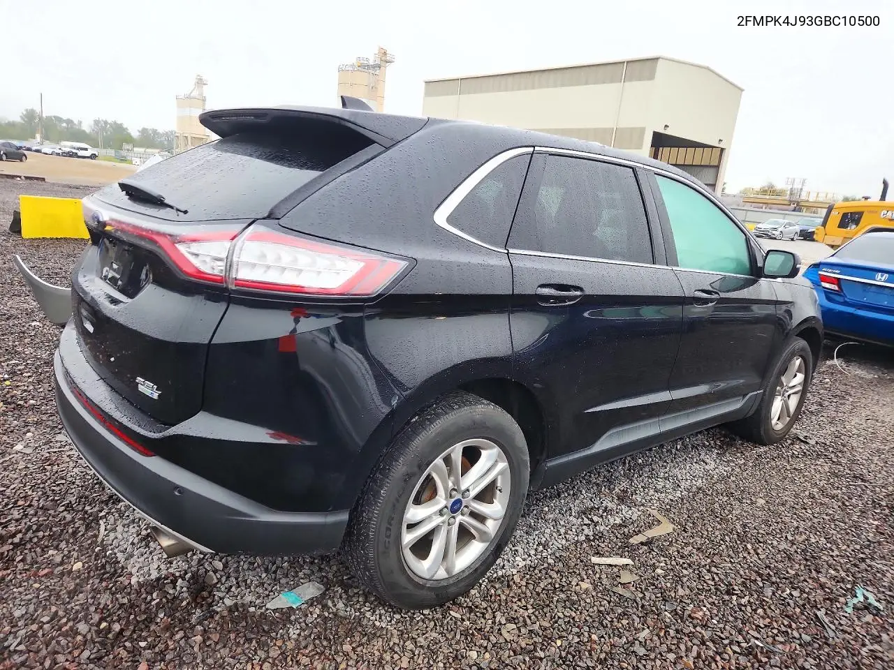 2016 FORD EDGE VIN 2FMPK4J93GBC10500 — фото 3