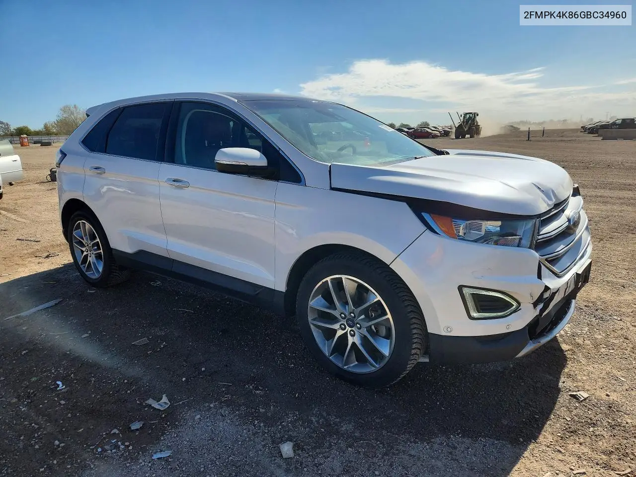 2016 FORD EDGE VIN 2FMPK4K86GBC34960 — фото 4