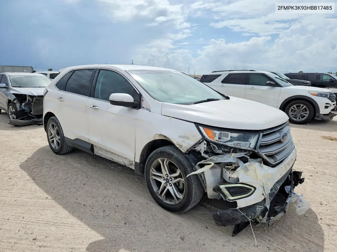 2017 FORD EDGE VIN 2FMPK3K93HBB17485 — фото 4