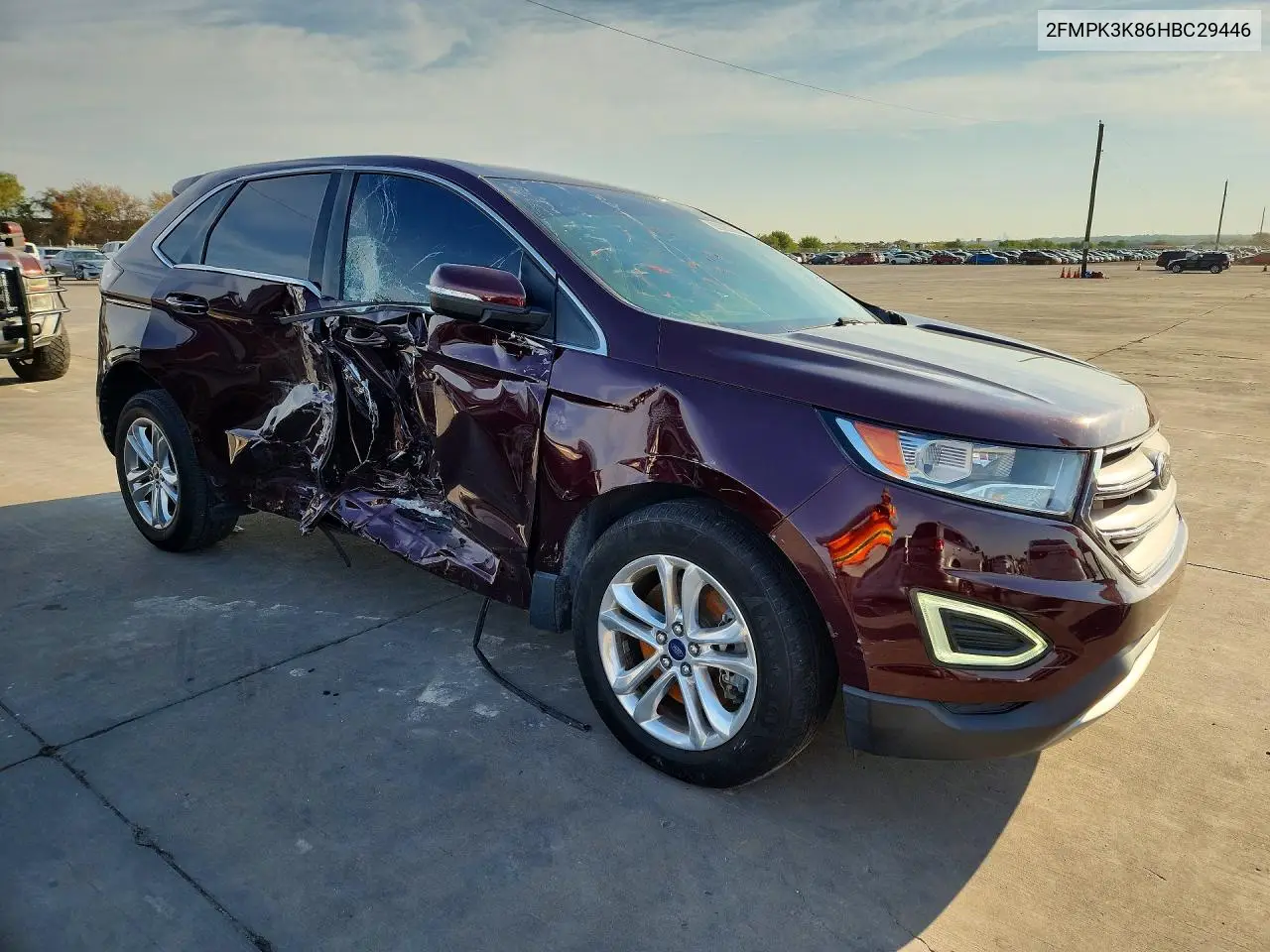 2017 FORD EDGE VIN 2FMPK3K86HBC29446 — фото 4