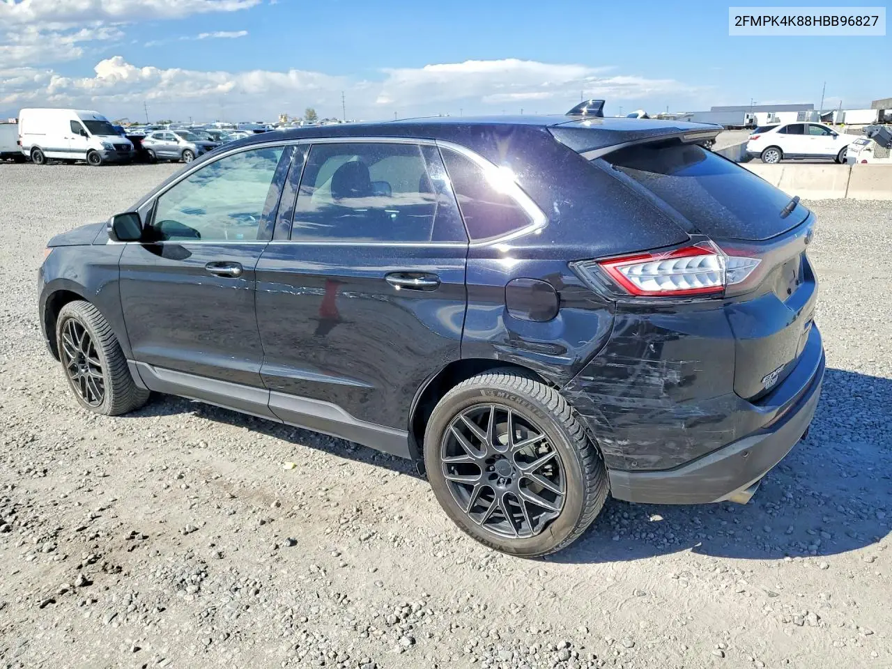 2017 FORD EDGE VIN 2FMPK4K88HBB96827 — фото 2