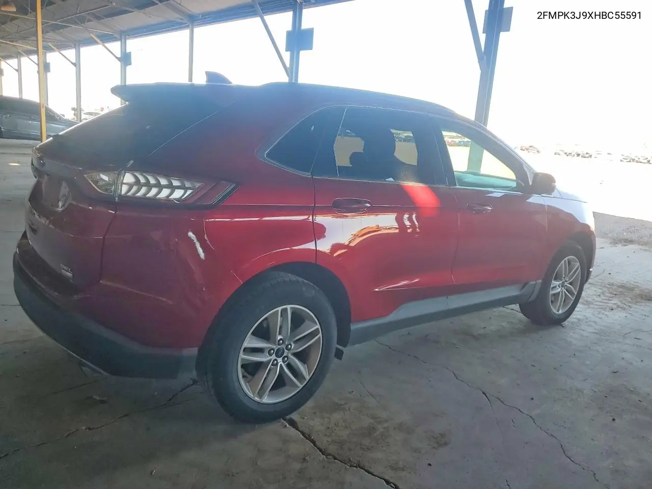 2017 FORD EDGE VIN 2FMPK3J9XHBC55591 — фото 3