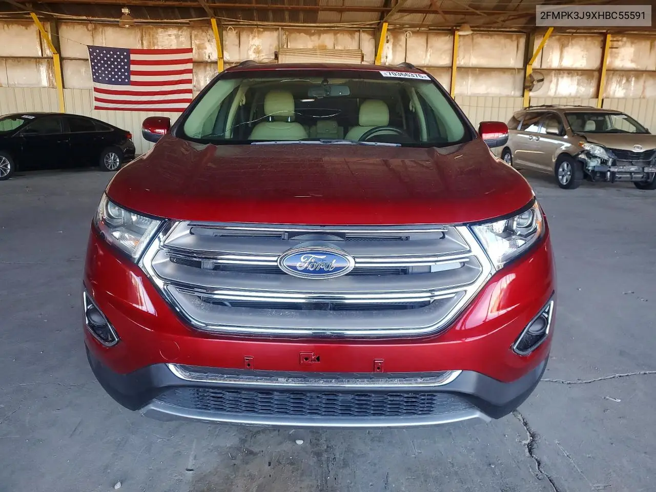 2017 FORD EDGE VIN 2FMPK3J9XHBC55591 — фото 5