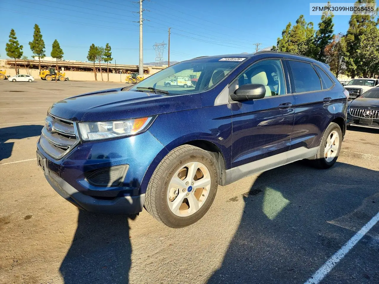FORD EDGE 2017, VIN 2FMPK3G99HBC65455