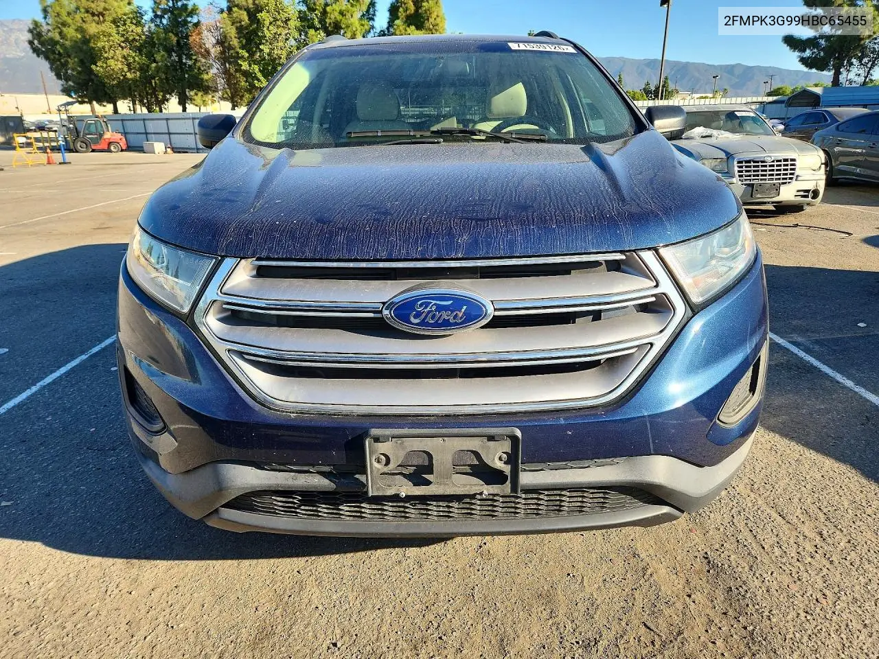 2017 FORD EDGE VIN 2FMPK3G99HBC65455 — фото 5