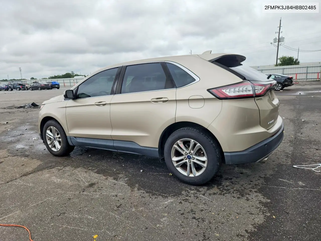 2017 FORD EDGE VIN 2FMPK3J84HBB02485 — фото 2
