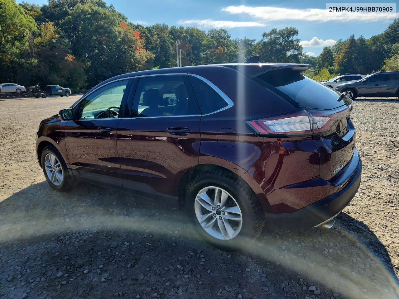 2017 FORD EDGE VIN 2FMPK4J99HBB70909 — фото 2