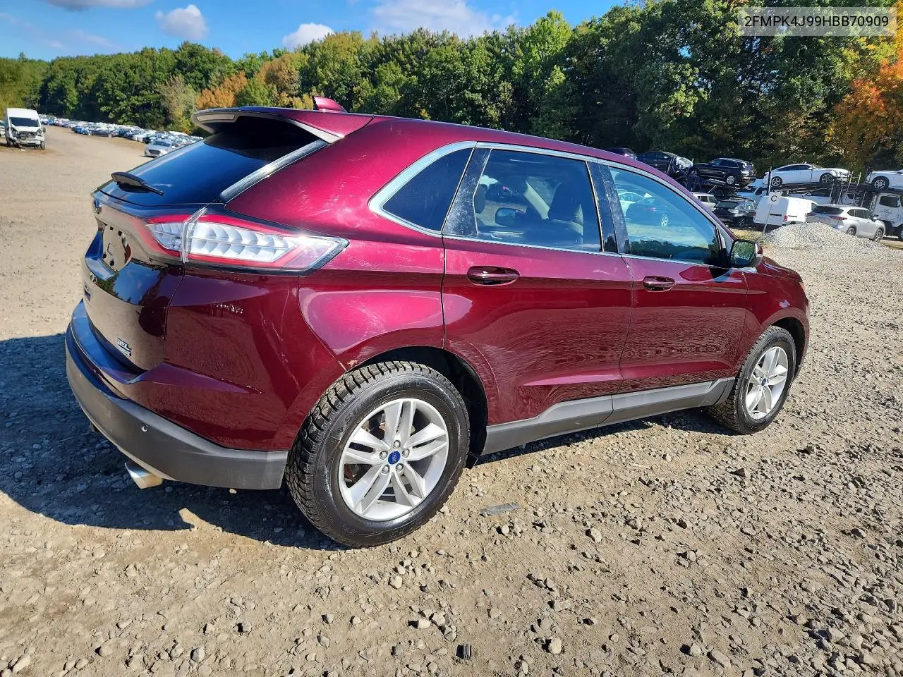 2017 FORD EDGE VIN 2FMPK4J99HBB70909 — фото 3
