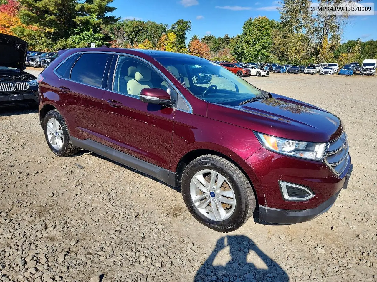2017 FORD EDGE VIN 2FMPK4J99HBB70909 — фото 4