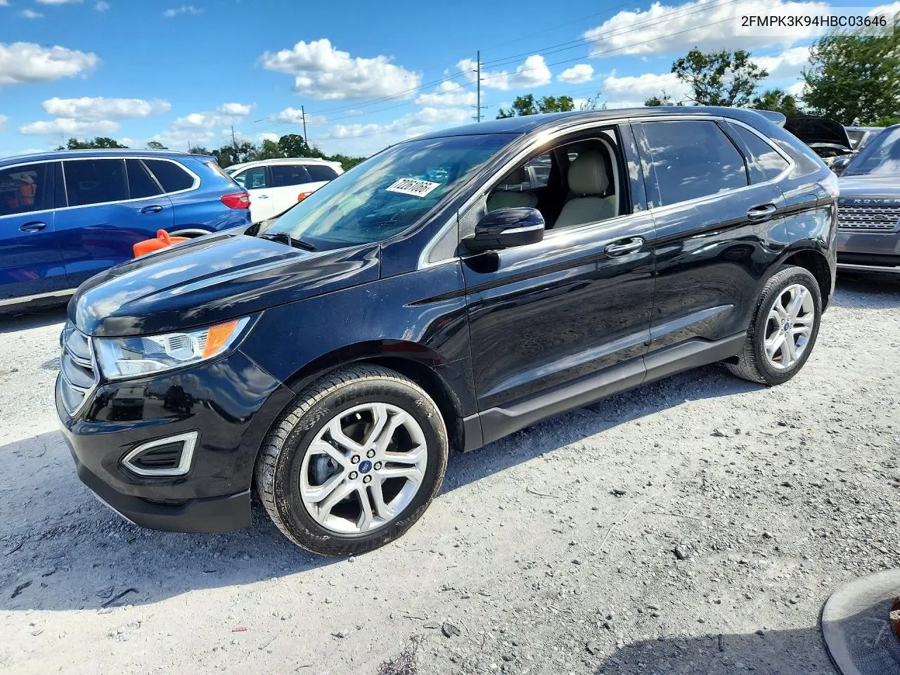 FORD EDGE 2017, VIN 2FMPK3K94HBC03646