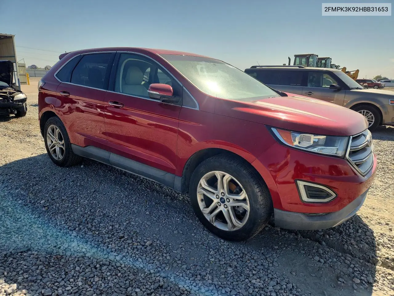 2017 FORD EDGE VIN 2FMPK3K92HBB31653 — фото 4