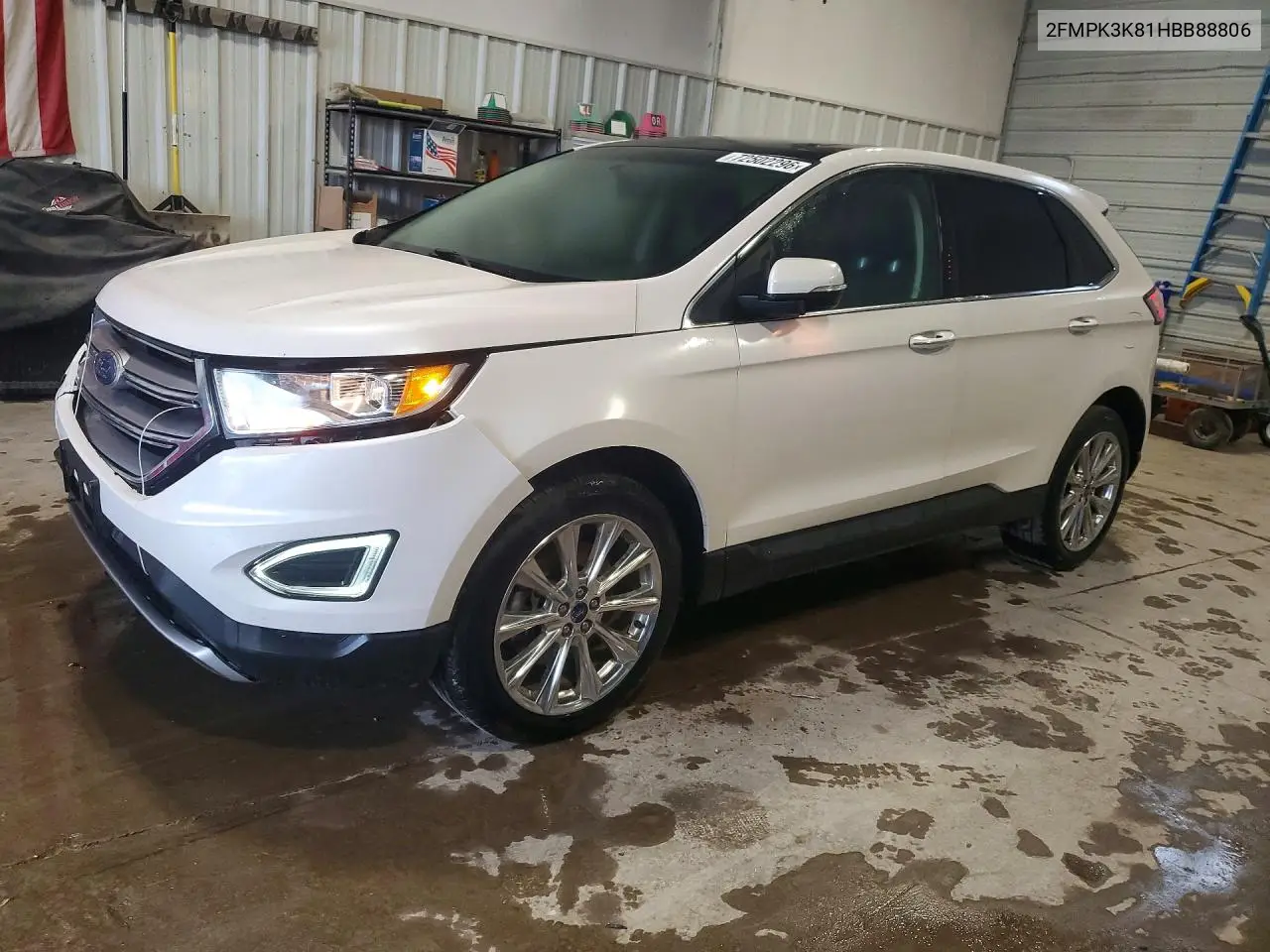 FORD EDGE 2017, VIN 2FMPK3K81HBB88806