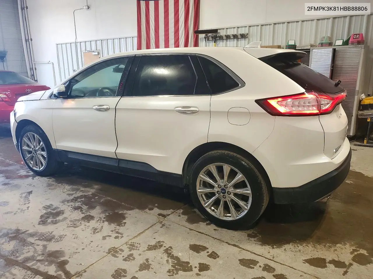 2017 FORD EDGE VIN 2FMPK3K81HBB88806 — фото 2