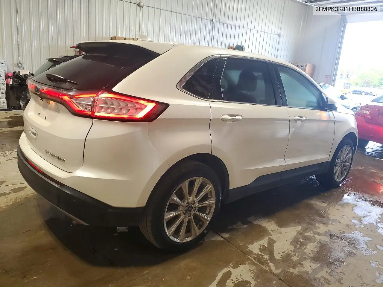 2017 FORD EDGE VIN 2FMPK3K81HBB88806 — фото 3
