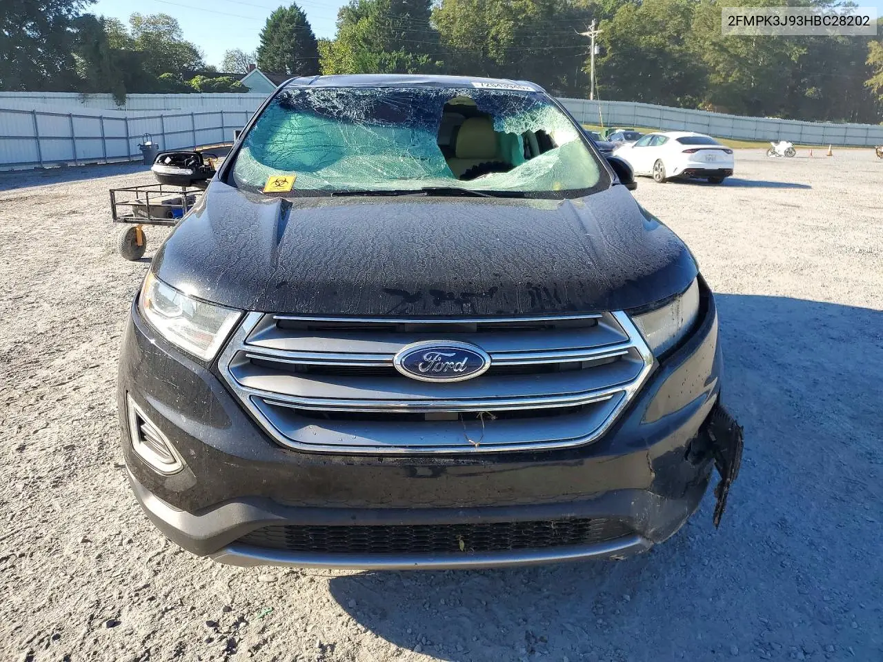 2017 FORD EDGE VIN 2FMPK3J93HBC28202 — фото 5