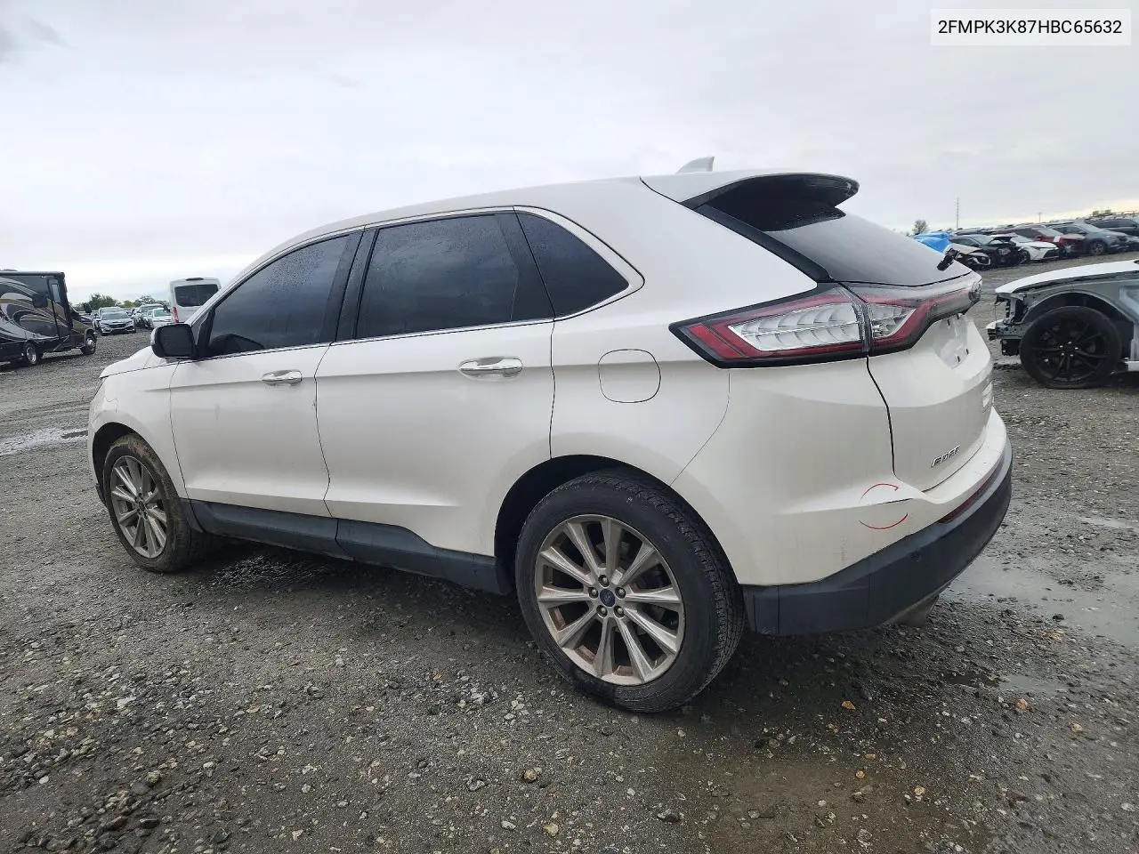 2017 FORD EDGE VIN 2FMPK3K87HBC65632 — фото 2