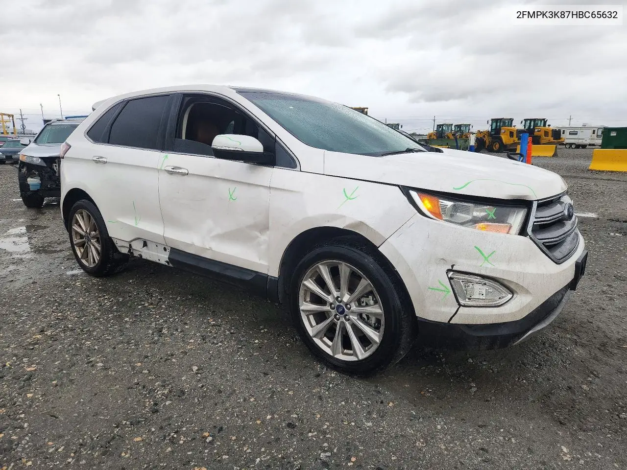 2017 FORD EDGE VIN 2FMPK3K87HBC65632 — фото 4