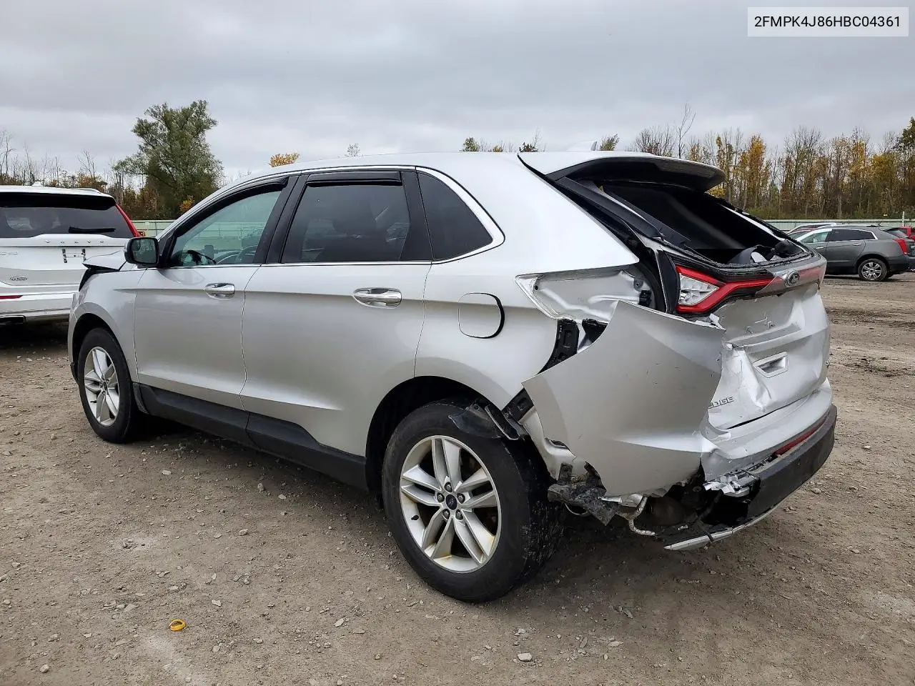 2017 FORD EDGE VIN 2FMPK4J86HBC04361 — фото 2