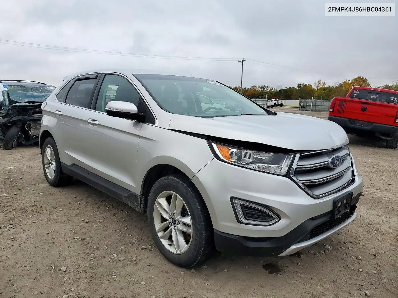 2017 FORD EDGE VIN 2FMPK4J86HBC04361 — фото 4