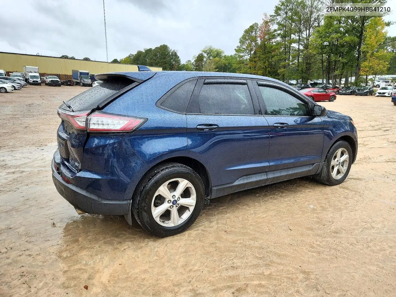 2017 FORD EDGE VIN 2FMPK4G99HBB41210 — фото 3