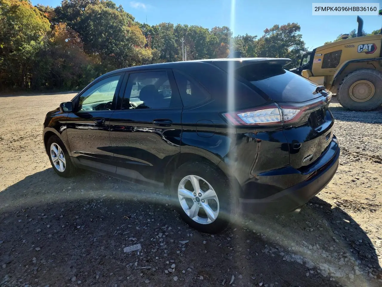 2017 FORD EDGE VIN 2FMPK4G96HBB36160 — фото 2