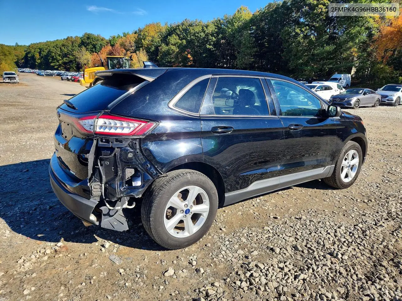 2017 FORD EDGE VIN 2FMPK4G96HBB36160 — фото 3