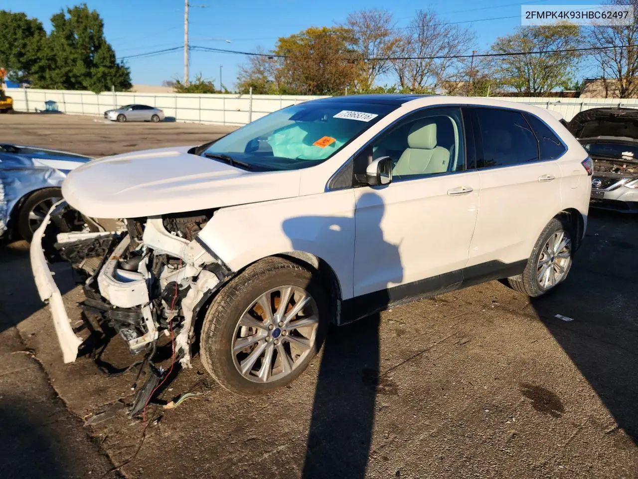 FORD EDGE 2017, VIN 2FMPK4K93HBC62497