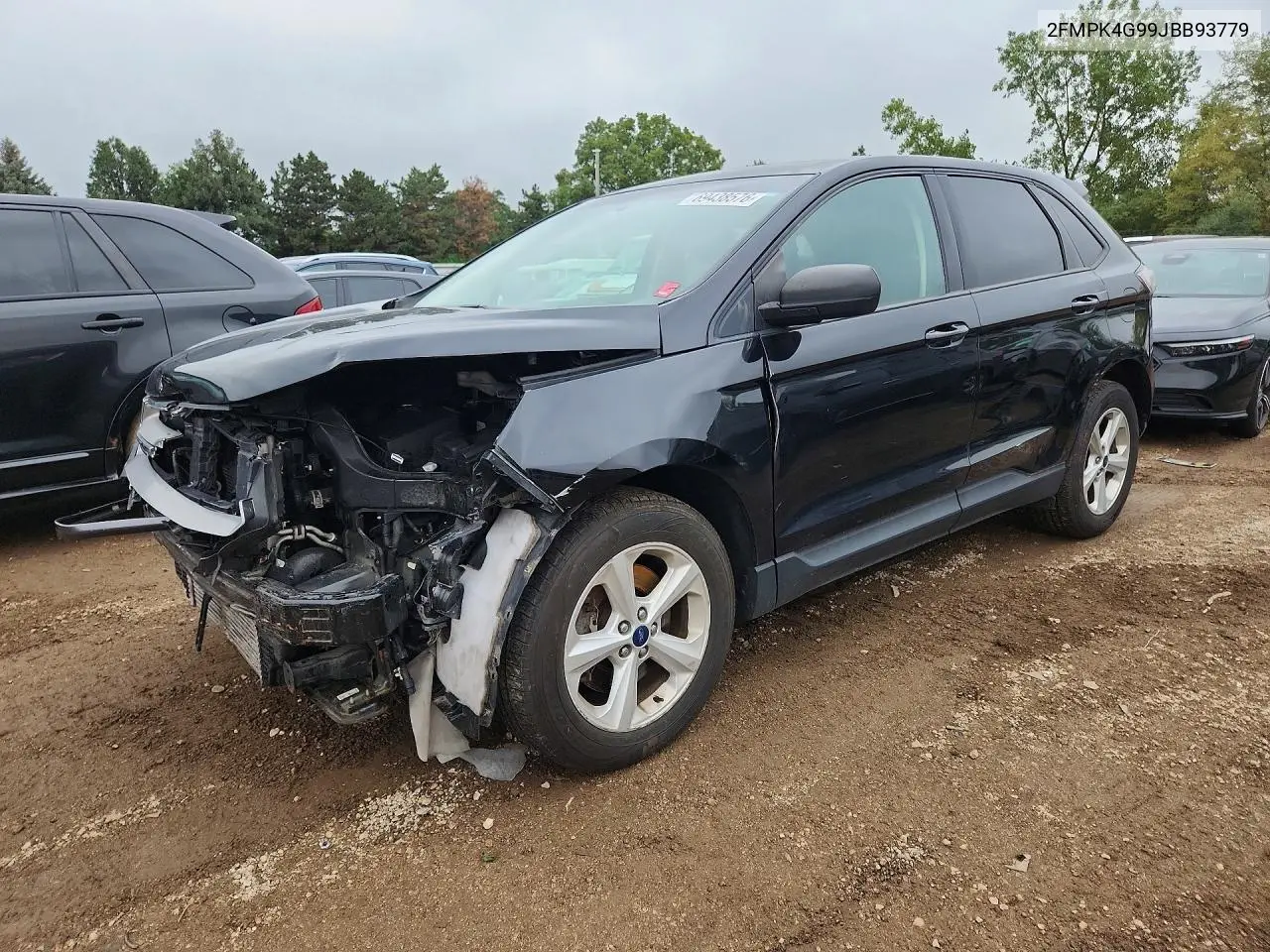FORD EDGE 2018, VIN 2FMPK4G99JBB93779