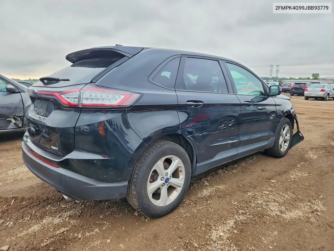 2018 FORD EDGE VIN 2FMPK4G99JBB93779 — фото 3