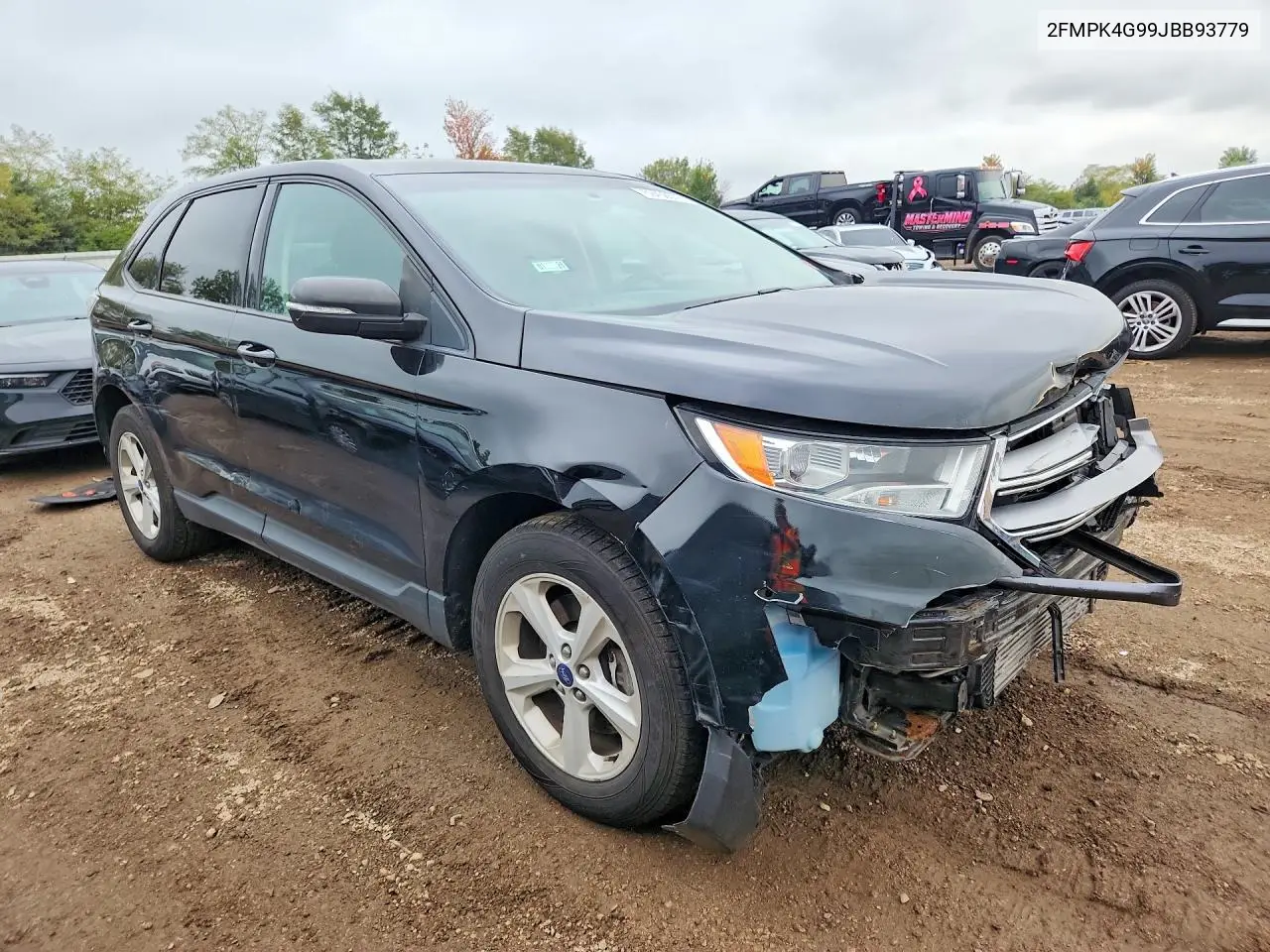 2018 FORD EDGE VIN 2FMPK4G99JBB93779 — фото 4