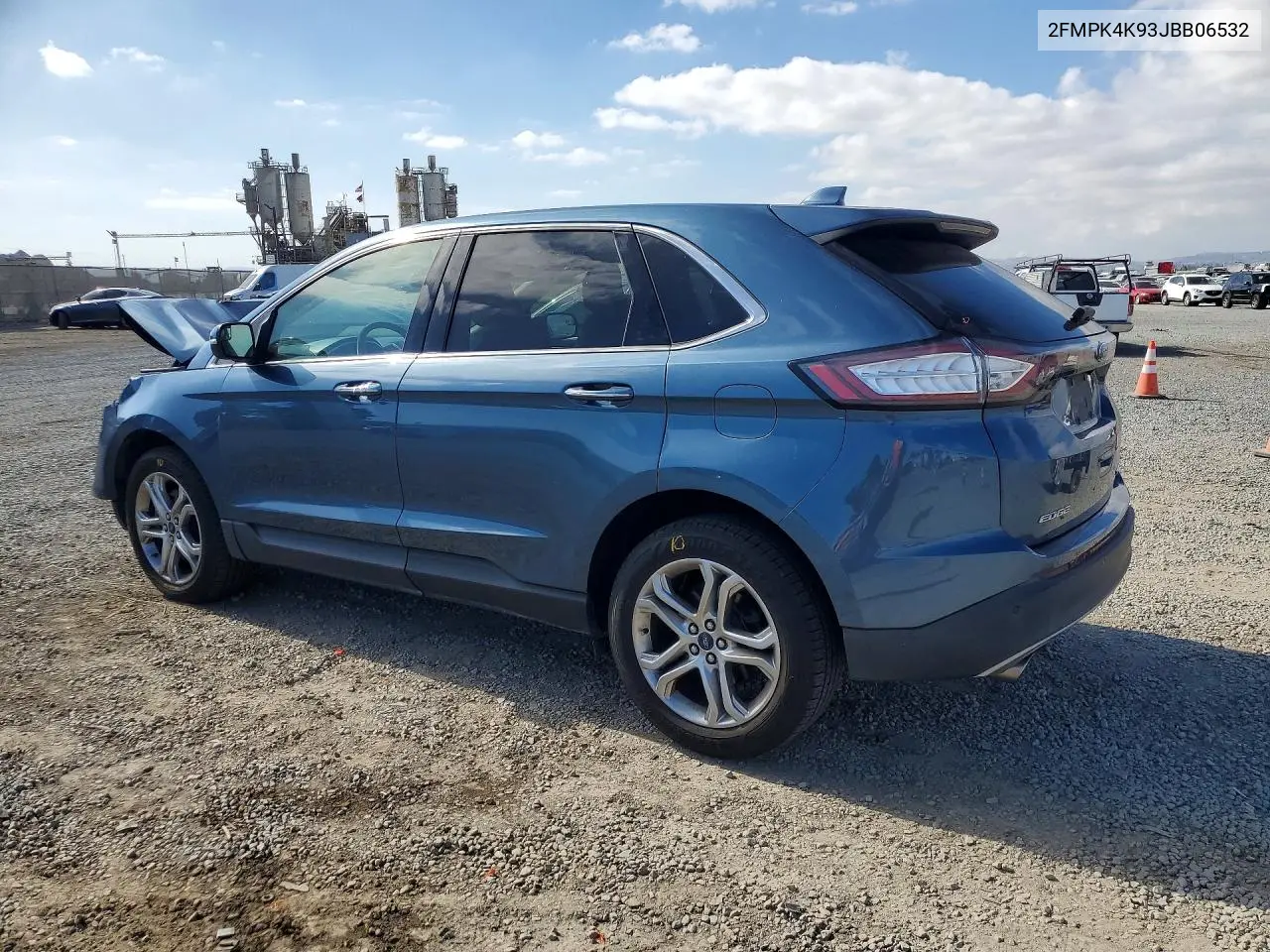 2018 FORD EDGE VIN 2FMPK4K93JBB06532 — фото 2