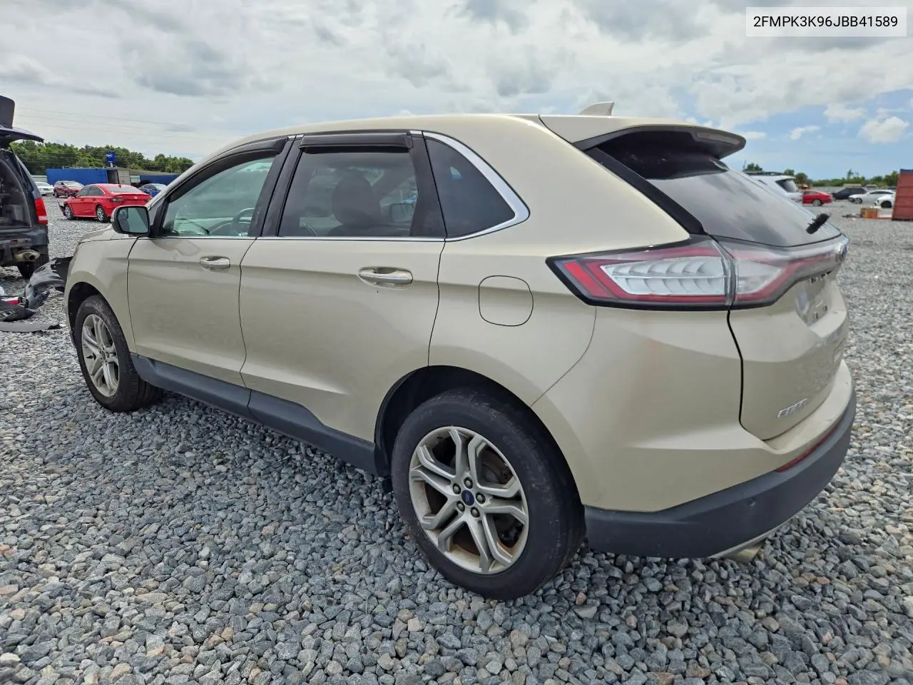 2018 FORD EDGE VIN 2FMPK3K96JBB41589 — фото 2