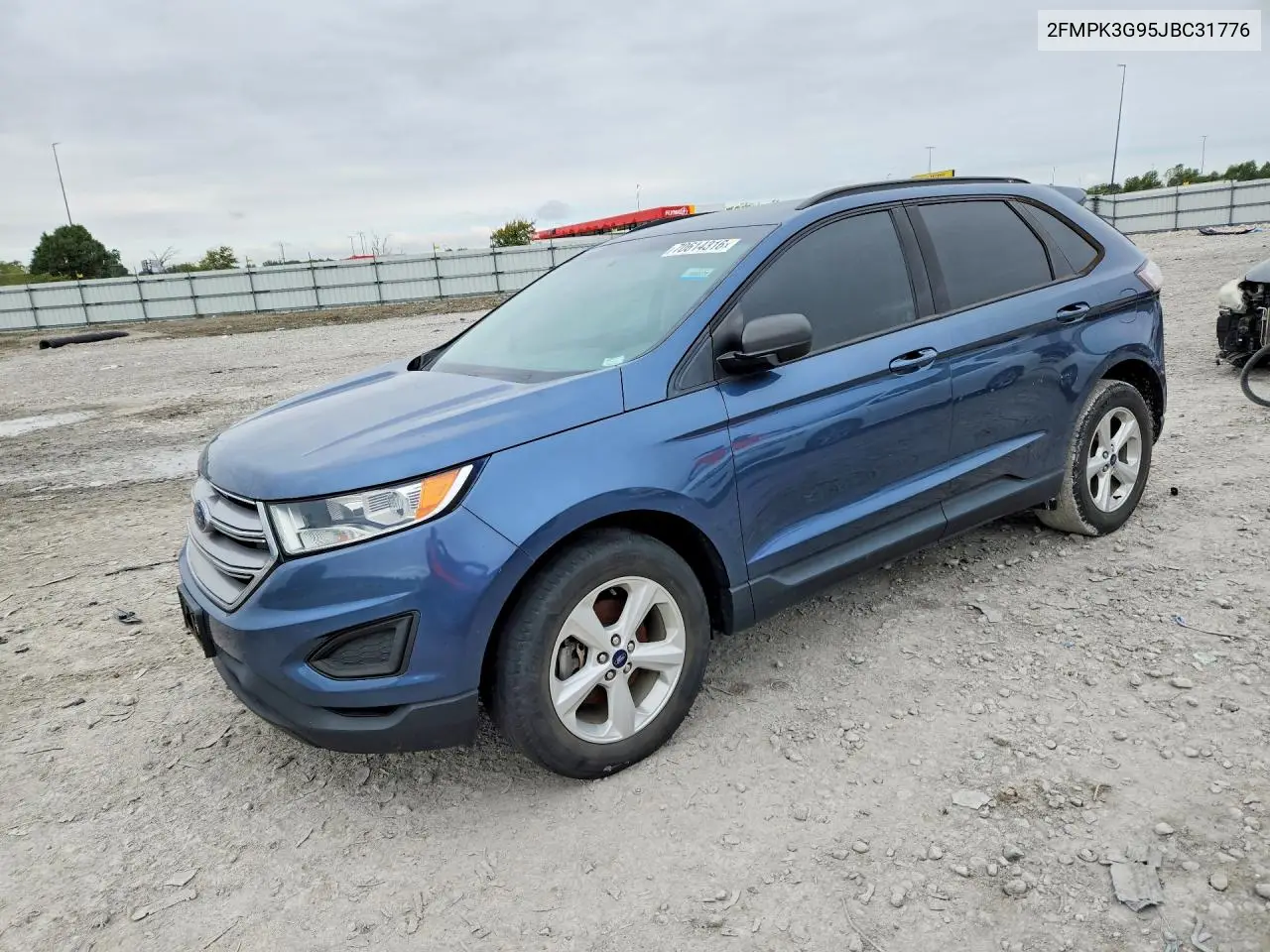 2018 FORD EDGE VIN 2FMPK3G95JBC31776 — фото 3