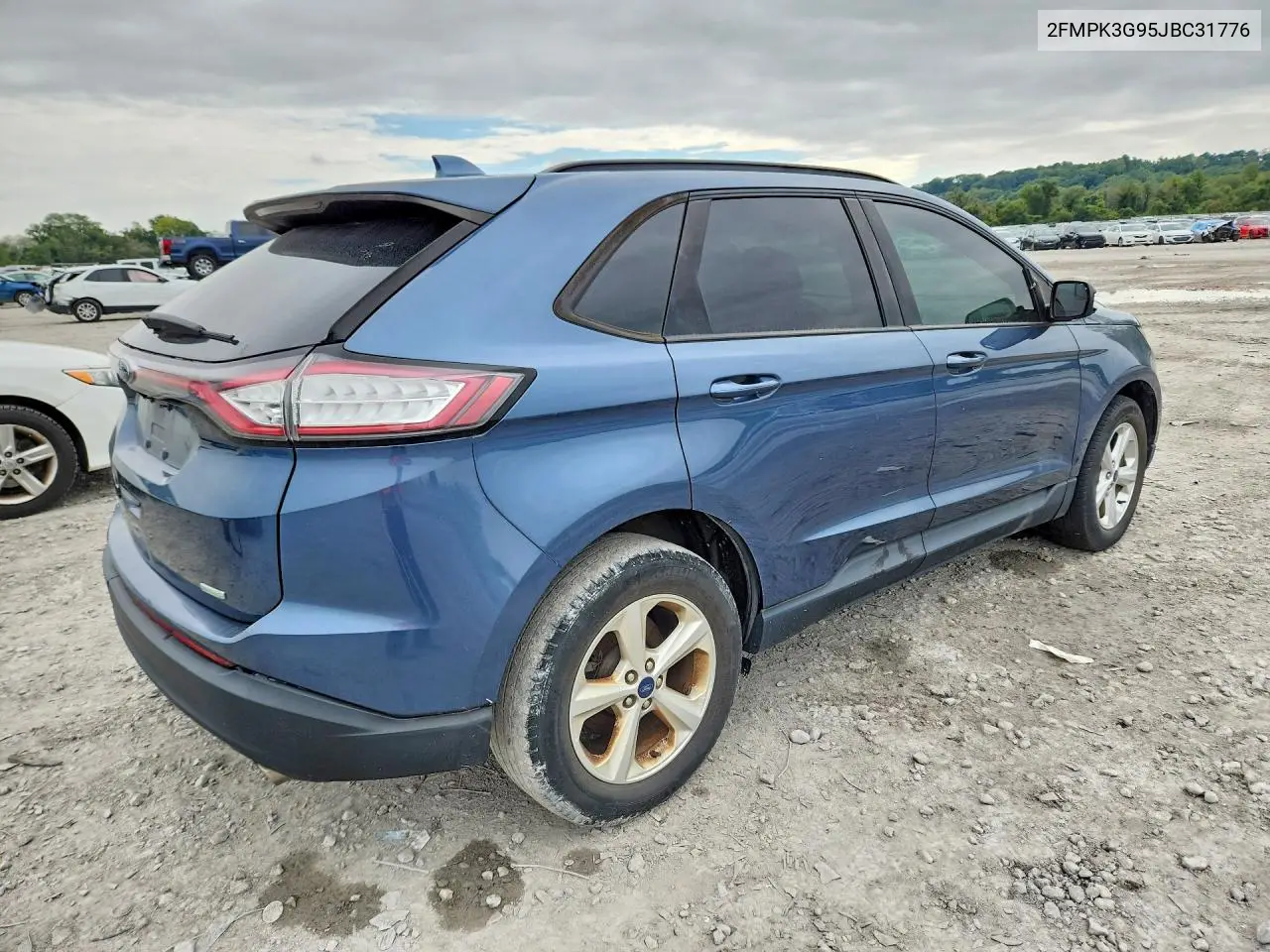 2018 FORD EDGE VIN 2FMPK3G95JBC31776 — фото 5