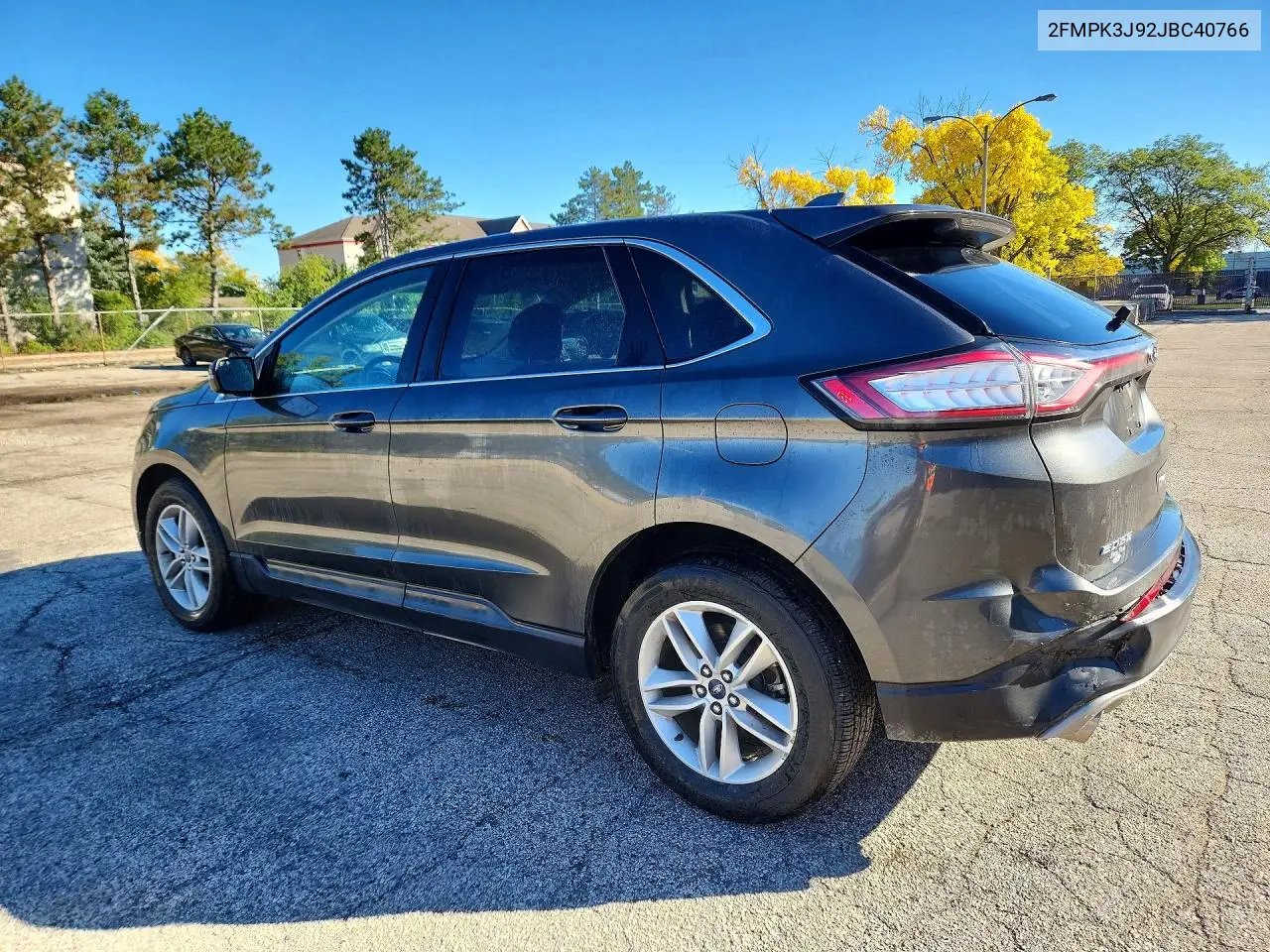 2018 FORD EDGE VIN 2FMPK3J92JBC40766 — фото 2