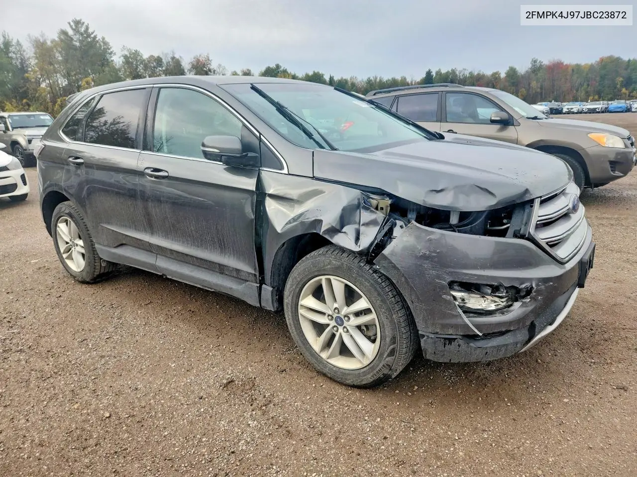 2018 FORD EDGE VIN 2FMPK4J97JBC23872 — фото 4