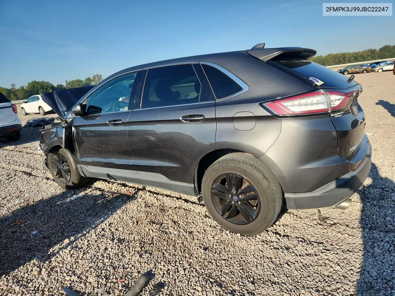 2018 FORD EDGE VIN 2FMPK3J99JBC22247 — фото 2